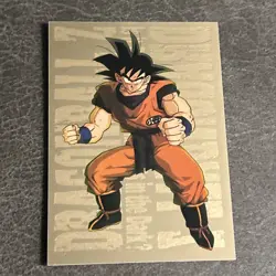 1999 FUNimation Dragon Ball Z DBZ Card G-2 Son Goku Gold Foil JPP/AMADA Super - Image 1