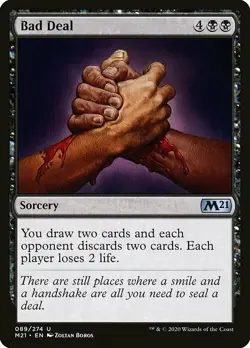 MTG Core 2021 U Bad Deal #089 PLAYSET x4 4x - Image 1