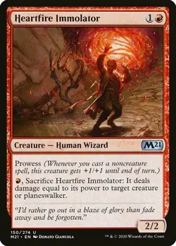 MTG Core 2021 U Heartfire Immolator #150 PLAYSET x4 4x - Image 1
