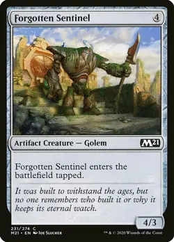 MTG Core 2021 C Forgotten Sentinel #231 PLAYSET x4 4x - Image 1