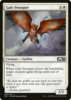 MTG Core 2021 C Gale Swooper #020 PLAYSET x4 4x - Image 1