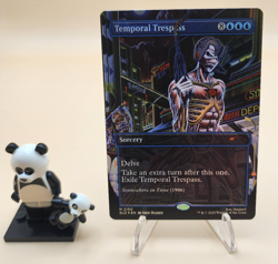 MTG - Temporal Trespass - Secret Lair Drop - 2190- Iron Maiden Album Art - Foil - Image 1