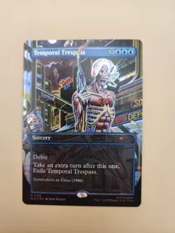 MTG - Temporal Trespass - Secret Lair Drop - 2190- Iron Maiden Album Art - Foil - Image 3