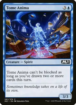 MTG Core 2021 C Tome Anima #081 PLAYSET x4 4x - Image 1