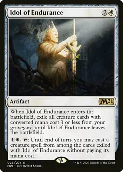MTG Core 2021 R Idol of Endurance #023 - Image 1