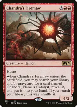 MTG Core 2021 R Chandra's Firemaw #333 - Image 1