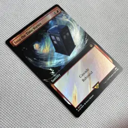 MTG [Into the Time Vortex] Extended Art/Surge Foil Doctor Who #978 NM/Unplayed - Image 2