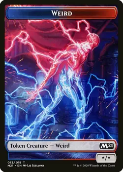 MTG Core 2021 Token Weird #013 PLAYSET x4 4x - Image 1