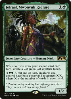 MTG Core 2021 R Jolrael Mwonvuli Recluse #191 - Image 1