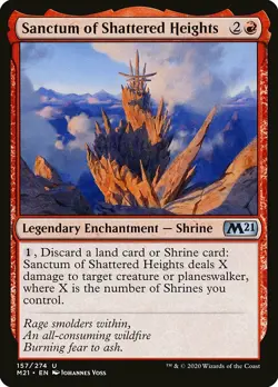 MTG Core 2021 U Sanctum of Shattered Heights #157 PLAYSET x4 4x - Image 1