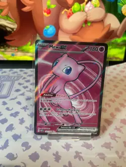 Mew EX - 193/165 - English 151 - Pokemon TCG Card NM Full Art Ultra Rare - Image 1