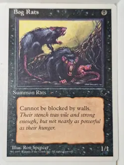 Bog Rats - Chronicles - Magic the Gathering MTG Nice! - Image 1