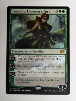 MTG - Freyalise, Llanowar's Fury - C14 - M - 43 - Image 1