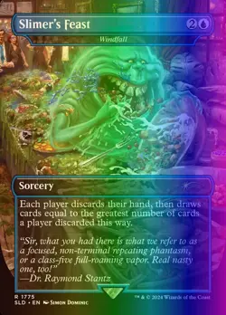 MTG Windfall (Rainbow Foil) (1775b/2392) Secret Lair Drop Series LP FOIL - Image 1