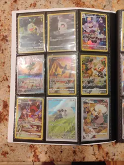Pokemon Card Binder 185 CARDS, IR, FA, TG, VMAX, VSTAR, PROMOS, EX, V, ASPEC - Image 2