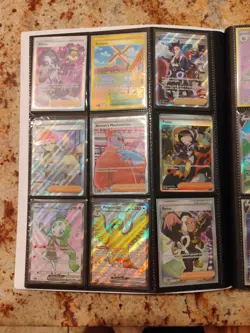 Pokemon Card Binder 185 CARDS, IR, FA, TG, VMAX, VSTAR, PROMOS, EX, V, ASPEC - Image 4