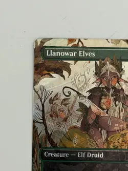 NM - Llanowar Elves Halo Foil 0039 MTG Secret Lair Encyclopedia of Magic - Image 2