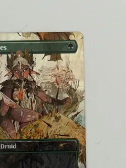 NM - Llanowar Elves Halo Foil 0039 MTG Secret Lair Encyclopedia of Magic - Image 3