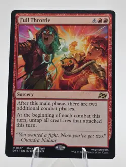 MTG Aetherdrift Full Throttle Regular #0127 NM - Image 1