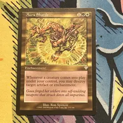 Aura Shards Invasion EX/LP 233/350 MTG Magic the Gathering Enchantment Uncommon - Image 1