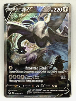Lugia V Alt Full Art Ultra Rare - 186/195 - Silver Tempest Pokemon 2022 - Image 1