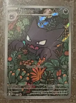 Pokemon TCG Haunter 027 Illustration Rare Promo Mega Evolution Battle Deck NM/M - Image 1