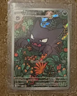 Pokemon TCG Haunter 027 Illustration Rare Promo Mega Evolution Battle Deck NM/M - Image 2