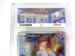 Pokemon Card Greavard 214/198 Holo Graded Ace Grading 9 Slab Rare - Image 2