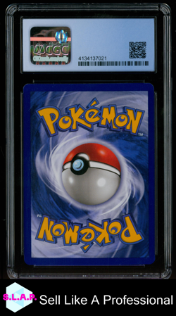 HITMONCHAN BASE SET - 1ST EDITION HOLO 7/102 POKEMON CGC 9 - Image 2