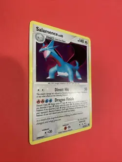 Pokemon Tcg Salamence 18/132 Secret Wonders Holo Holo Bleed Error LP Light Play - Image 2