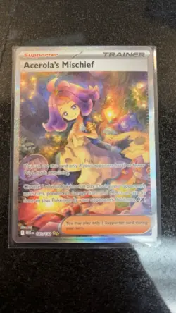Acerola's Mischief #183 English - Mega Evolution Pokemon Card NM - Image 1