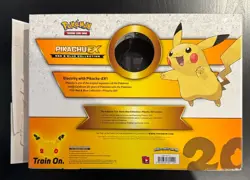 2016 Generations Red & Blue Pikachu EX Pokemon Collection Promo Box XY124 Empty - Image 2