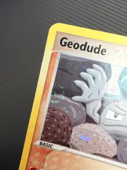 Pokemon TCG Geodude with SWIRL EX Legend Maker 53/92 Reverse Holo Common HP - Image 3