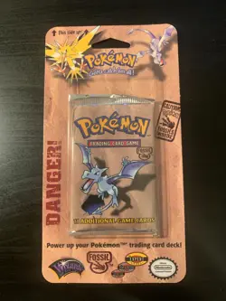 Cartes Pokemon Booster Fossile Ptera Blister US Unlimited NEUF SCELLE SEALED - Image 1