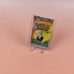 LT. SURGES POKEMON BOOSTER GYM HEROES 2000 1ST EDITION ENGLISH - Image 1