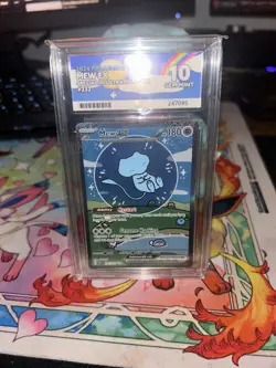 Mew Ex 232/091 SIR “Bubble Mew” Paldean Fates Pokemon TCG - ACE 10 - Image 1