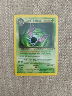 Pokemon TCG Dark Golbat Team Rocket 24/82 Regular Unlimited Rare - Image 1