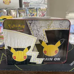 Pokemon celebrations 25th anniversary collector chest (lunch box) x1 820650809415 - Image 2