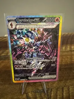 2025 Pokemon TCG Prismatic Evolutions #147 Ceruledge ex SIR - NEAR MINT/MINT - Image 3