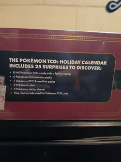 Pokemon TCG Holiday Advent Calendar 2025 Factory Sealed - Image 3