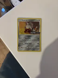 Heatran - 88/156 - SEALED Stamped Promo - 2018 Sun & Moon Ultra Prism - Pokemon - Image 1