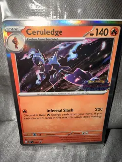 Pokemon Phantasmal Flames Prerelease Staff Promos SEALED - Image 1