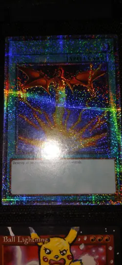 Yugioh Starlight Rare Raigeki Mp25 Nm Mint - Image 1