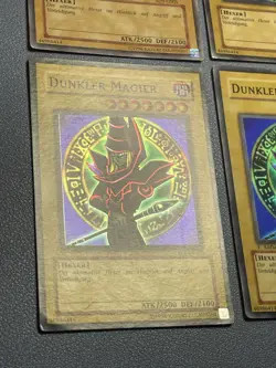 Yu-Gi-Oh! 4x Dunkler Magier (SDY, SYE) Ultra Rare Dark Magician Yugi Deck 2002 - Image 4