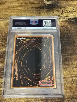 2005 YUGIOH 1ST ED TLM-EN015 MEGAROCK DRAGON ULTIMATE RARE PSA 9 MINT # - Image 2