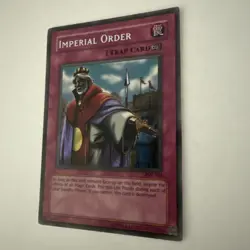 Yu-Gi-Oh IMPERIAL ORDER PSV-104 SECRET RARE UNLIMITED ED LP - Image 2