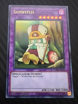 Yugioh Sanwitch GFP2-EN122 1st Edition Ultra Rare NM - Image 1