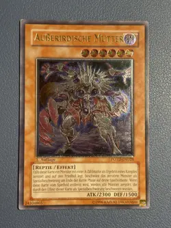 Yu-Gi-Oh! Ausserirdische Mutter POTD-DE028 Ultimate Rare 1.Edition (1st) UMR - Image 1