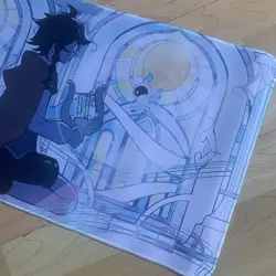 Venti Genshin Impact Rubber Playmat Play Mat Tcg Card Game Mouse Pad Large - Image 3