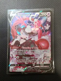 Enamorus V TG18/TG30 Ultra Rare Trainer Gallery Lost Origin Pokemon Card - Image 1
